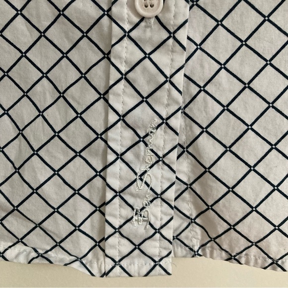 BEN Sherman 100% cotton fitted button down collared dress shirt. Size XS - Picture 6 of 6